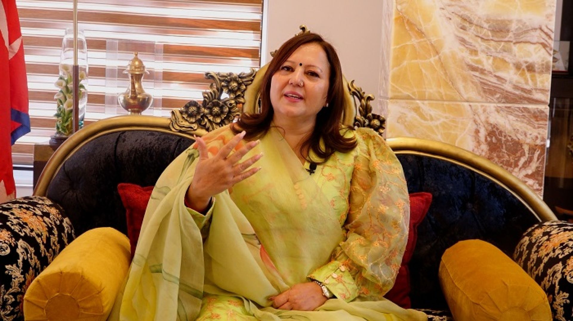 ‘मेड इन नेपाल’ लाई विश्वबजार पुर्याउने ज्ञवालीको संकल्प, पर्यटन र साना उद्योगमा केन्द्रित चुनावी एजेन्डा